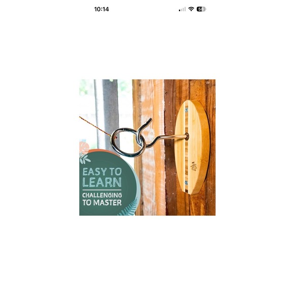 Tiki Toss Original Edition - Indoor & Outdoor Ring Toss Game for All Ages - Picture 4 of 5